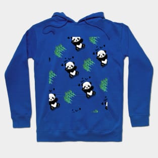 Pattern little panda Hoodie